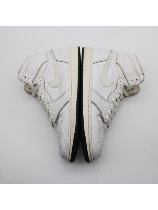 Nike Air Jordan 1 Retro High OG White Men\'s Size 10.5 Sneakers 555088-100 main image 6